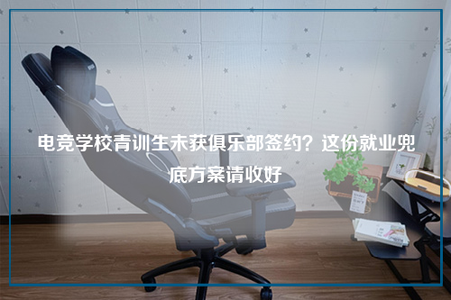 电竞学校青训生未获俱乐部签约?这份就业兜底方案请收好